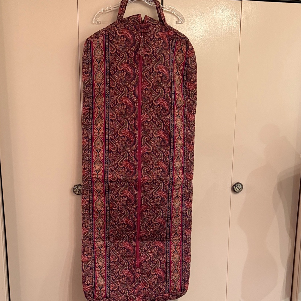 Vera Bradley Paisley Travel Bag - Red and Pink